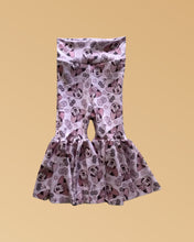 Load image into Gallery viewer, Cow girl bell bottoms
